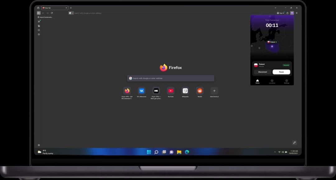 KryonVPN app